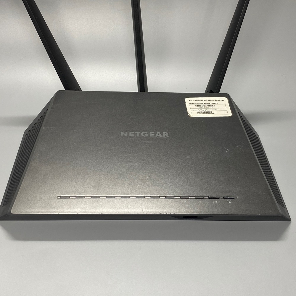 Netgear Nighthawk WiFi Router R7000 AC1900 Black Good Dual Band Wireless